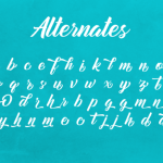 Mountain Bridge Font Poster 8