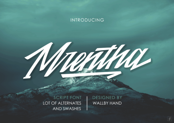 Mrentha Font Poster 1