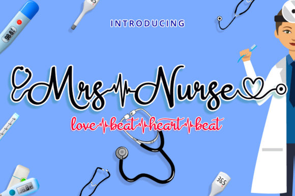 Mrs Nurse Font Poster 1