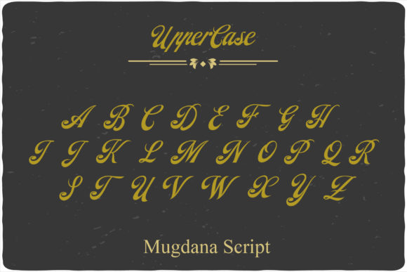 Mugdana Font Poster 9