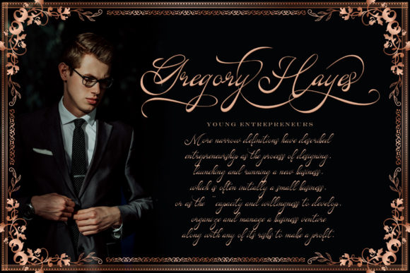 Muliya Tat Font Poster 2