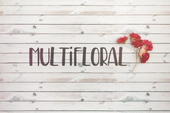 MultiFloral Font