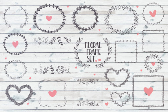 MultiFloral Font Poster 4