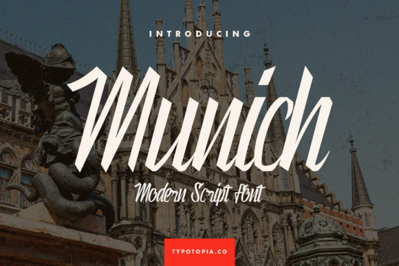 Munich Font Poster 1