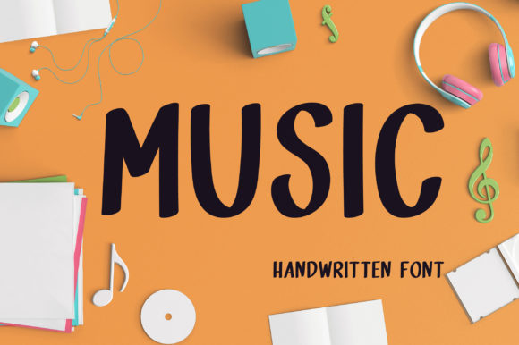 Music Font Poster 1