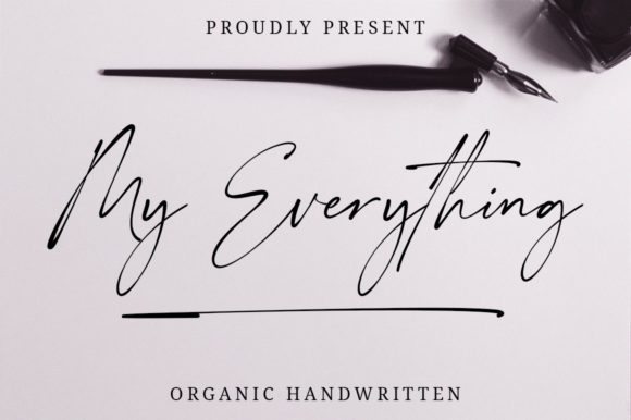My Everything Font Poster 1