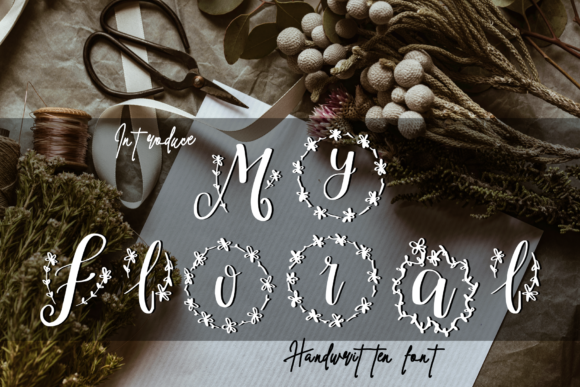 My Floral Font