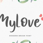 My Love Font Poster 1