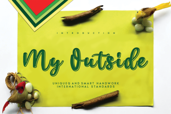 My Outside Font My Outside Font Poster 1