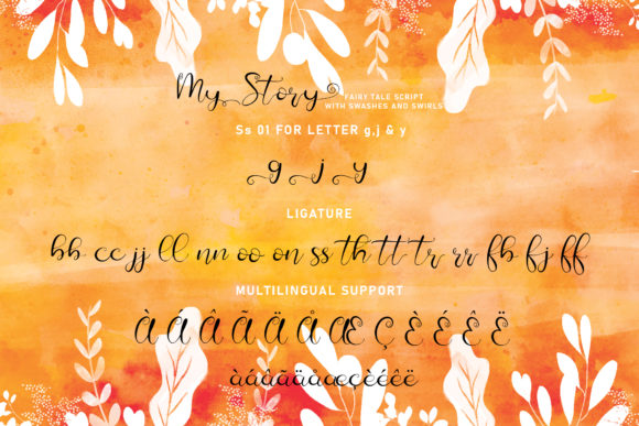 My Story Font Poster 14