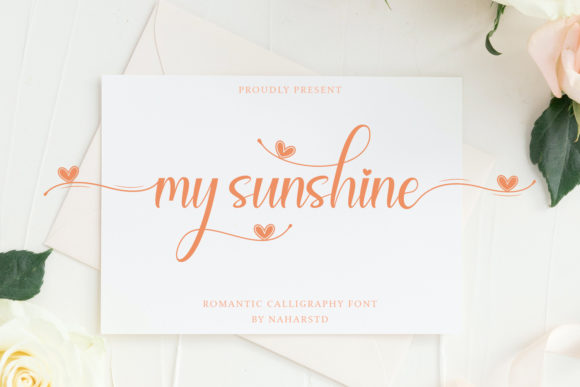 My Sunshine Font Poster 1