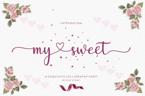 My Sweet Font Poster 1