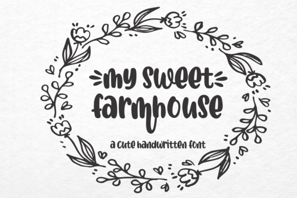 My Sweet Farmhouse Font