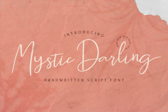 Mystic Darling Font Poster 1