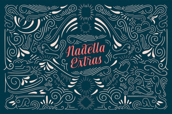 Nadella Font Poster 12