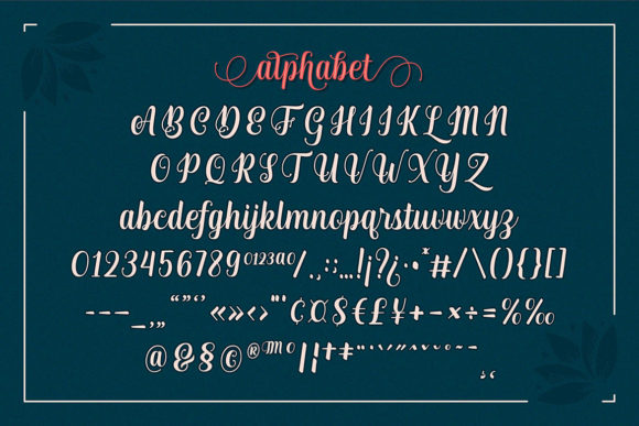 Nadella Font Poster 4