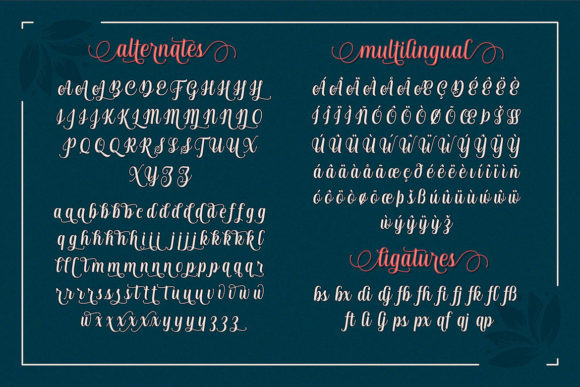 Nadella Font Poster 5