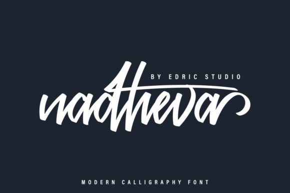 Nadheva Font Poster 2