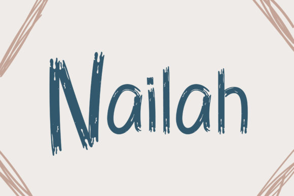 Nailah Font Poster 1