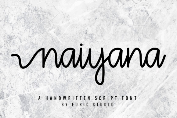 Naiyana Font Poster 1