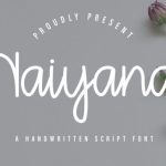 Naiyana Font Poster 2