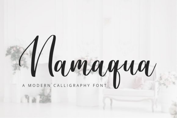 Namaqua Font Poster 1