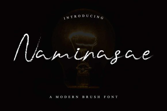 Naminasae Font Poster 1