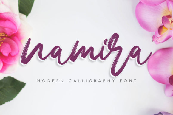 Namira Font Poster 11