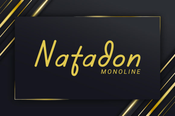 Natadon Font Poster 1