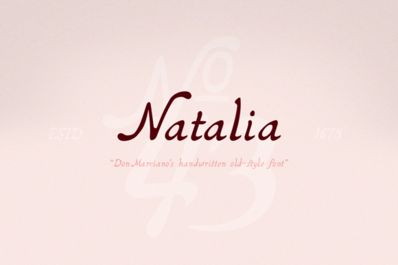 Natalia Font Poster 1