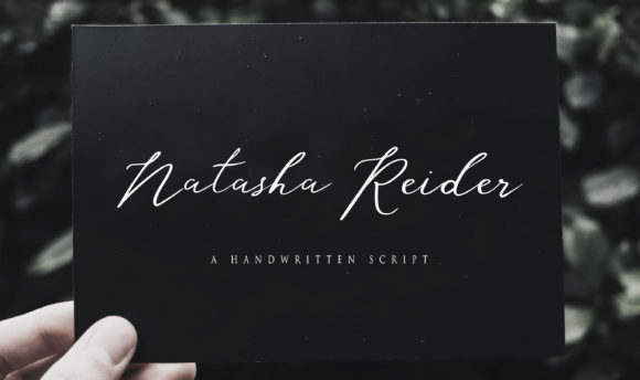 Natasha Rieder Font