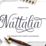 Nattalia Font Poster 1