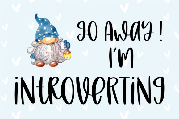 Naughty Gnomes Font Poster 11