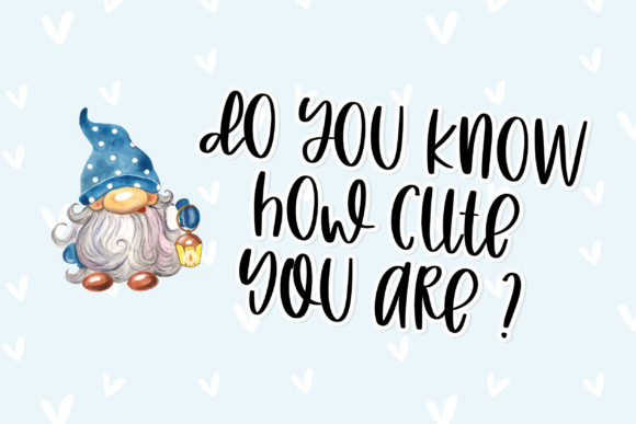Naughty Gnomes Font Poster 9