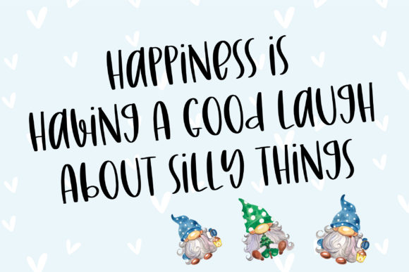 Naughty Gnomes Font Poster 10