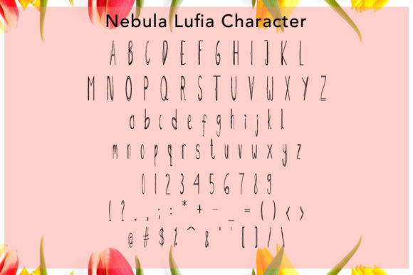 Nebula Lufia Font Poster 5