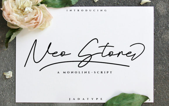 Neo Stone Font