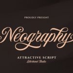 Neography Font Poster 1