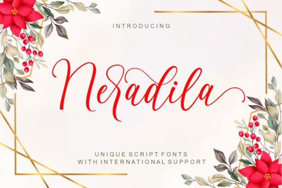 Neradila Font Poster 1