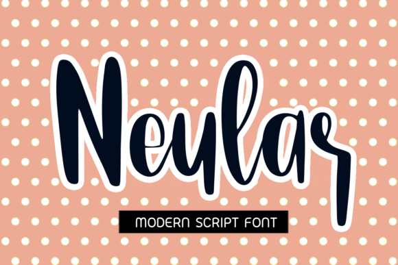 Neular Font Poster 1