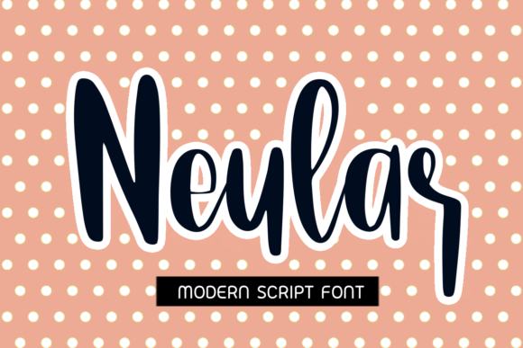 Neular Font Neular Font Poster 1