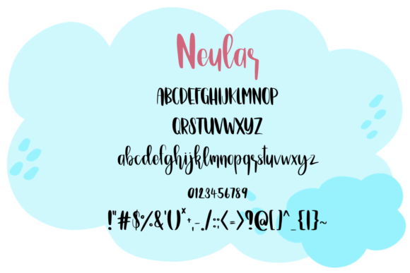 Neular Font Poster 6