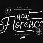 New Florence Font Poster 1