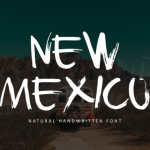New Mexico Font Poster 1
