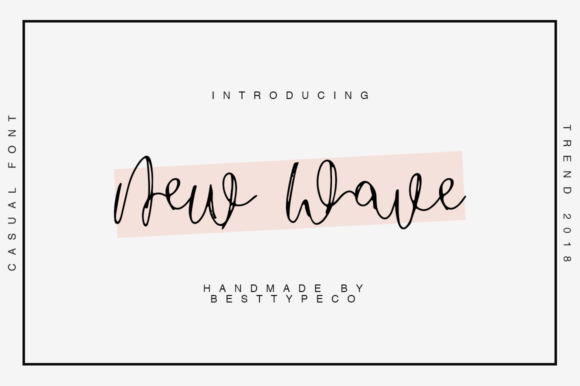 New Wave Font