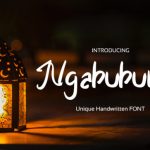 Ngabuburits Font Poster 1