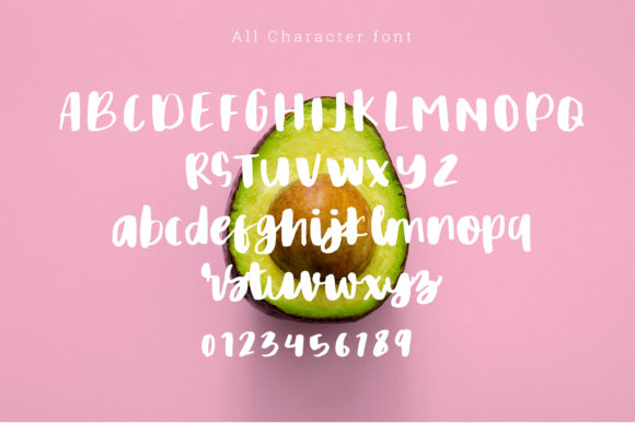 Ngasal Brush Font Poster 3