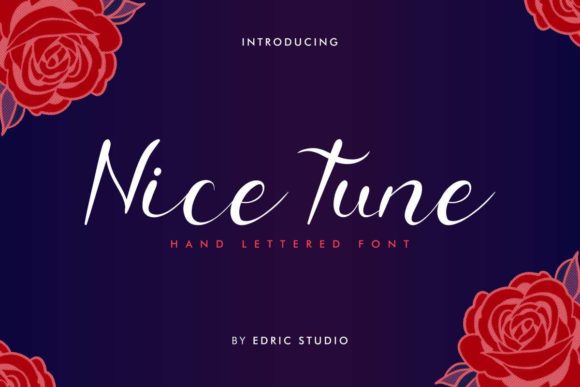 Nice Tune Font Poster 1