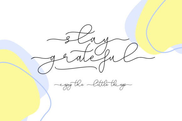 Nichelle Font Poster 5