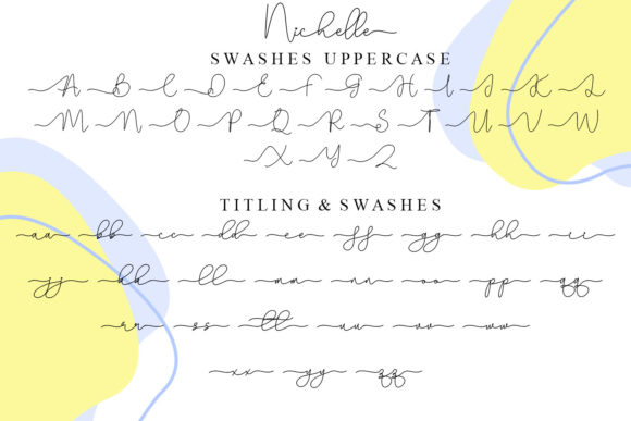 Nichelle Font Poster 7